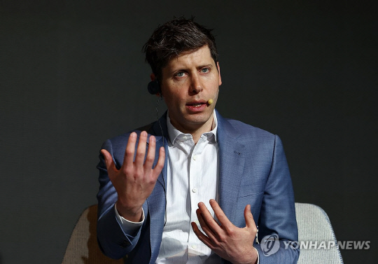 샘 올트먼 챗GPT 개발사 오픈AI 최고경영자. [연합뉴스]